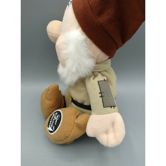 RARE Walt Disney World Sleepy Brown Hat Plush Snow White Dwarf Factory Error - Picture 12 of 12